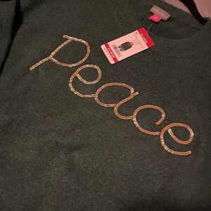 Vince Camuto Green Sweater NWT